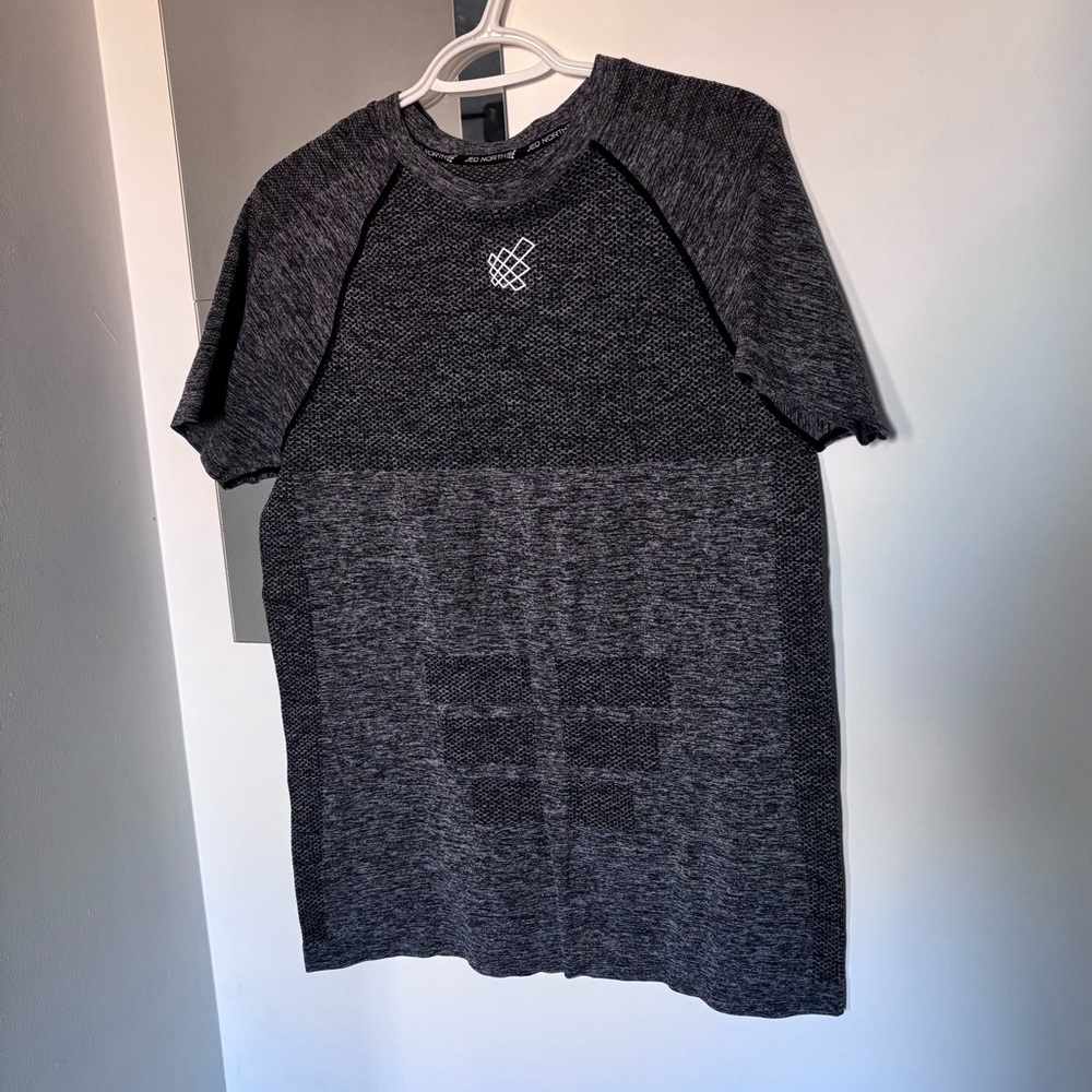 Jed North Black and Gray Athletic Shirt